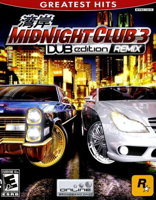Capa de Midnight Club 3: DUB Edition Remix